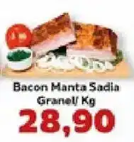 Supermercados Tauste Bacon Manta Sadia oferta