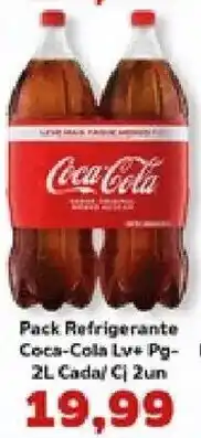 Supermercados Tauste Coca-Cola Lve+ Pg-2L oferta