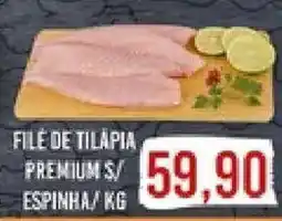 Supermercados Tauste Filé de tilápia premium s/ espinha oferta