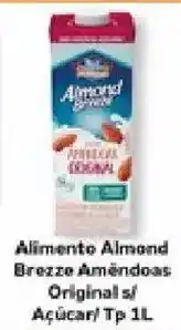 Supermercados Tauste Alimento Almond Brezze Amêndoas Original s/ Açúcar oferta