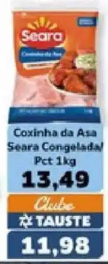 Supermercados Tauste Coxinha da Asa Seara Congelada oferta