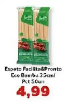 Supermercados Tauste Espeto Facilita&Pronto Eco Bambu oferta