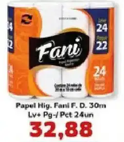 Supermercados Tauste Papel Hig. Fani F. D. 30m oferta