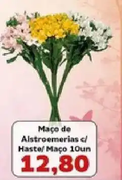 Supermercados Tauste Maço de Alstroemarias c/ Hasta/ Maço 10un oferta