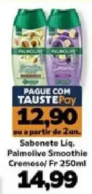 Supermercados Tauste Sabonete Líq. Palmolive Smoothie Cremoso oferta