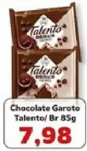 Supermercados Tauste Chocolate garoto talento oferta