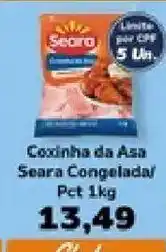 Supermercados Tauste Coxinha da Asa Seara Congelada oferta