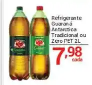 Refrigerante Guaraná Antarctica Tradicional ou Zero PET 2L
