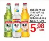 X Supermercados Bebida Mista Smirnoff Ice Original ou Sabores Long Neck oferta