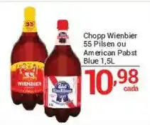X Supermercados Chopp Wienbier 55 Pilsen ou American Pabst Blue oferta