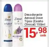 X Supermercados Desodorante Aerosol Dove Tipos oferta