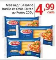 X Supermercados Massa/ Lasanha Barilla c/ Ovos Direto ao Forno 200g oferta
