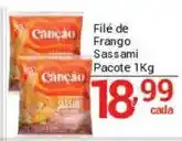 X Supermercados Filé de Frango Sassami oferta