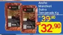 X Supermercados Ancho Marchiori Suino Temperado Kg oferta