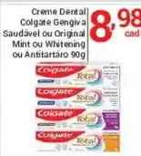 Creme Dental Colgate Gengiva Saudável ou Original Mint ou Whitening