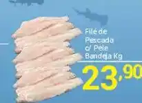 X Supermercados Filé de Pescada c/ Pele oferta
