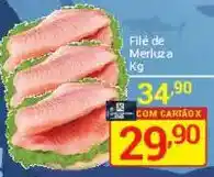 X Supermercados Filé de Merluza oferta