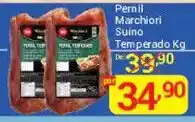 X Supermercados Pernil Marchiori Suino Temperado Kg oferta