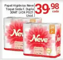 X Supermercados Papel Higiênico Neve Toque Seda F. Dupla oferta