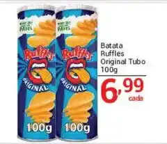 X Supermercados Batata Ruffles Original Tubo oferta
