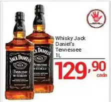 X Supermercados Whisky Jack Daniel's Tennessee oferta