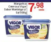 X Supermercados Margarina cremosa vigor sabor manteiga oferta