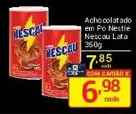 X Supermercados Achocolatado em Pó Nestlé Nescau Lata oferta
