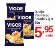 X Supermercados Queijo Parmesão Ralado Vigor oferta