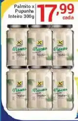 X Supermercados Palmito x Pupunha Inteiro oferta