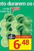 X Supermercados Limão Tahiti oferta