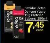 X Supermercados Bebida Láctea Danon e Yopro oferta