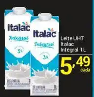 X Supermercados Leite uht italac integral oferta