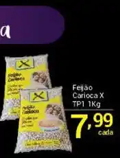 X Supermercados Feijão Carioca X oferta