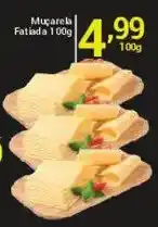 X Supermercados Muçarela Fatiada 100g oferta