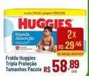 Max Atacadista Huggies - fralda tripla proteção tamanhos pacote rs oferta
