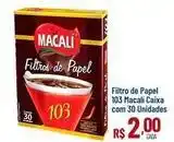 Max Atacadista Macali - filtro de papel 103 oferta