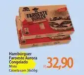 Atacadão Aurora - hambúrguer faroeste oferta