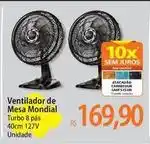 Atacadão Carrefour - ventilador de mesa mondial oferta