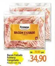 Atacadão Frimesa - bacon fatiado congelado oferta