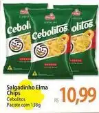 Atacadão Cebolitos - salgadinho elma chips oferta