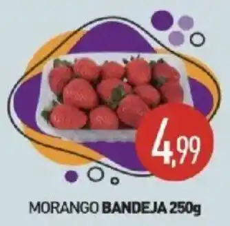 Morango bandeja