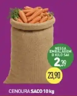 Calvo Atacadista cenoura saco oferta