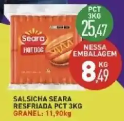 Calvo Atacadista Salsicha seara oferta