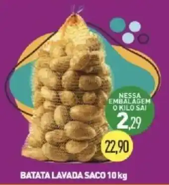 Calvo Atacadista batata lavada saco oferta
