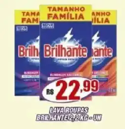 Violeta Supermercados Lava roupas brilhante oferta