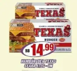 Violeta Supermercados Hambúrguer texas oferta