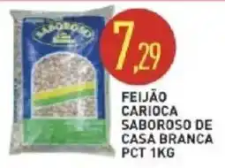 Calvo Atacadista Feijão carioca saboroso de casa branca oferta