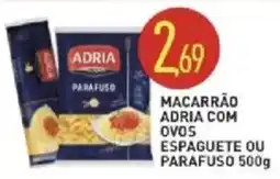 Calvo Atacadista Macarrão adria com ovos espaguete ou parafuso oferta