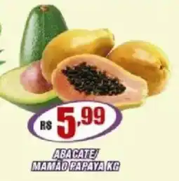 Violeta Supermercados Abacate/ mamão papaya kg oferta