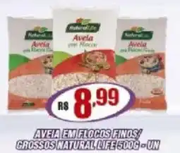 Violeta Supermercados Aveia em Flocos Fina/ Grossos Natural Life oferta